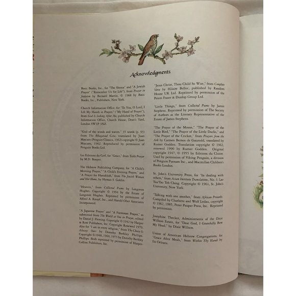 Golden Books Treasury of Prayers from Around the World Eloise and Esther Wilkin - Picture 3 of 7